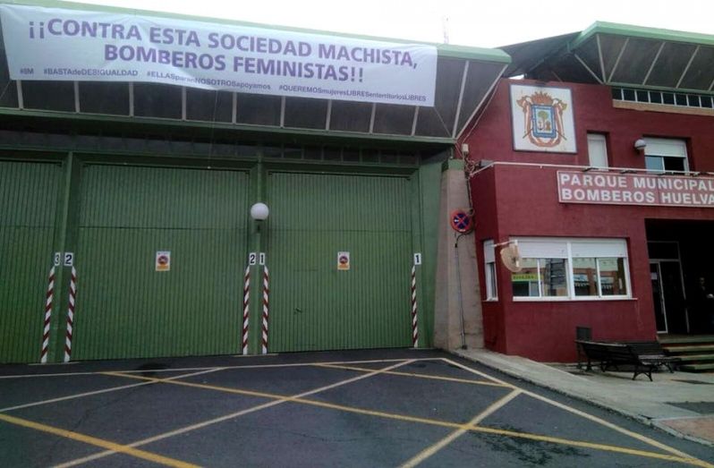 Bomberos feministas en Huelva