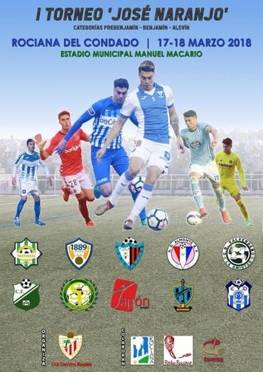 El I Torneo de fútbol base 'José Naranjo' se celebrará los días 17 y 18 de marzo
