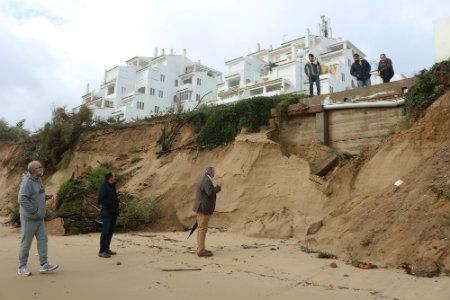 El Ayuntamiento de Cartaya cifra en tres millones los daños del temporal