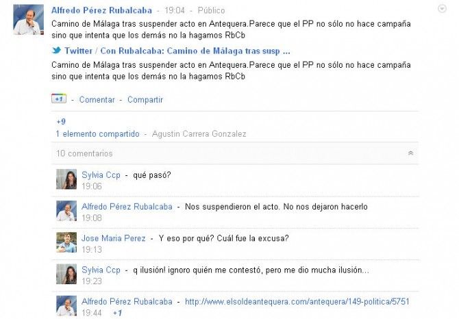 ¿Se hablarán algún día nuestros políticos por las redes sociales?