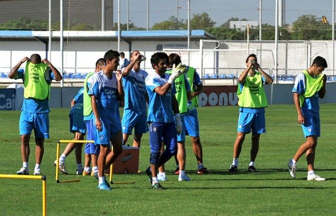 La misma lista de convocados que ante Las Palmas