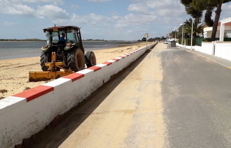 El Ayuntamiento de Cartaya asegura que sus playas están 'listas' para recibir a los visitantes en Semana Santa