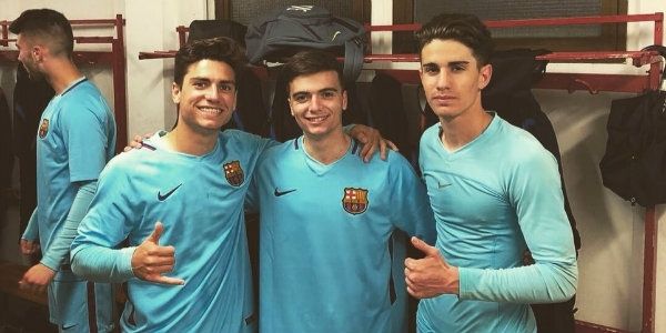 Segundo título de liga consecutivo para David Alfonso con el Barça juvenil