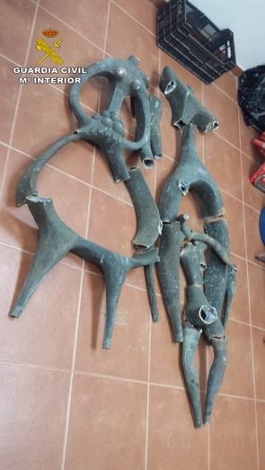 Detienen a un onubense por el robo de una estatua valorada en 30.000 euros