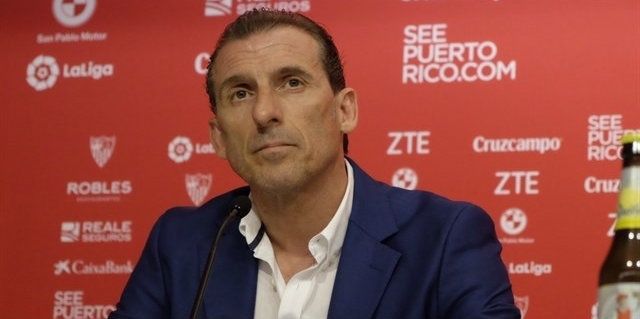 Óscar Arias dejará de ser director deportivo del Sevilla el 30 de junio