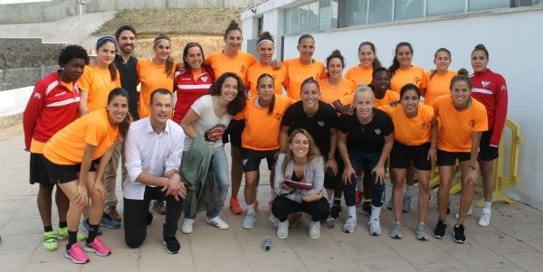 El Sporting Huelva recibe la visita de la AFE y recuperará para visitar a la Real Sociedad a Cinta Rodríguez y a Francisca Lara