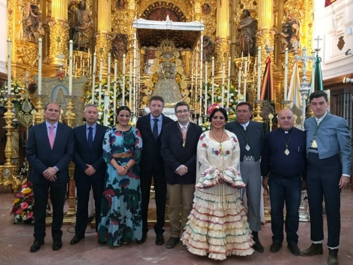 Cinco millones y medio de cupones de la ONCE llevarán la imagen de la Virgen del Rocío en el sorteo del Lunes de Pentecostés