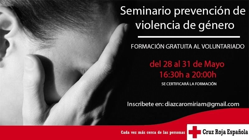 Cruz Roja Huelva organiza el III Seminario de Prevención de Violencia de Género