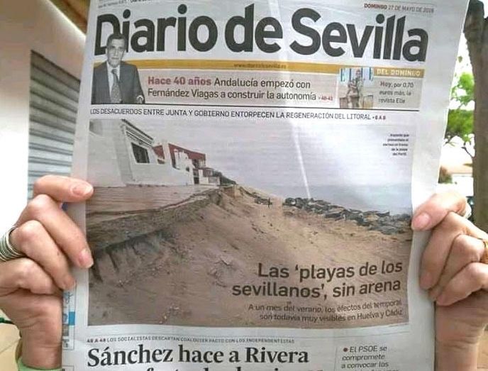 El runrún: Los sevillanos, con playa… y sin arena