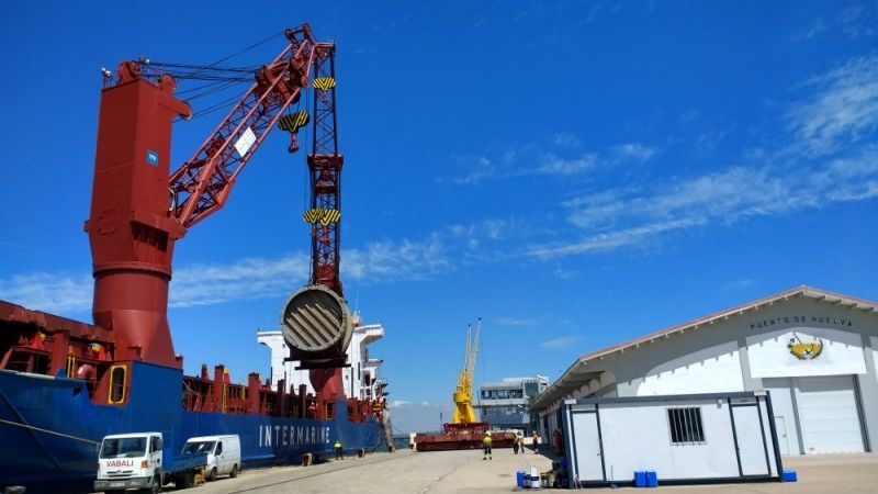El Puerto de Huelva muestra su potencial como puerto logístico de carga en la principal feria del sector en Europa
