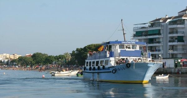 Ya hay horarios del servicio de canoas entre Huelva y Punta Umbría para este verano