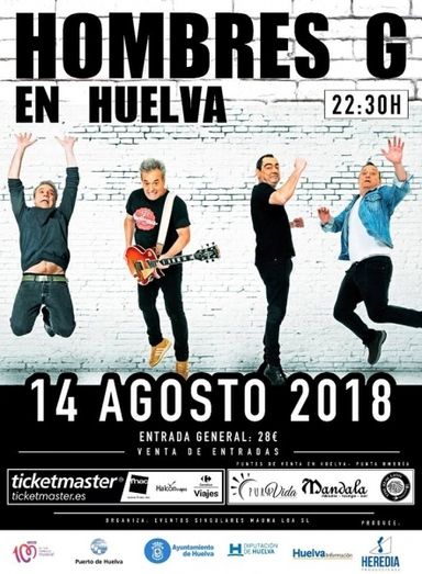 Hombres G llegarán a la capital el 14 de agosto