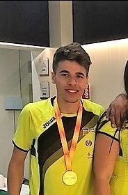 Oro para Raúl Camacho y plata para Belén Fernández en el triple salto del Nacional Sub 20