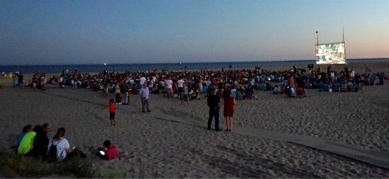 El cine en la playa para disfrutarlo en familia llega a Isla Cristina