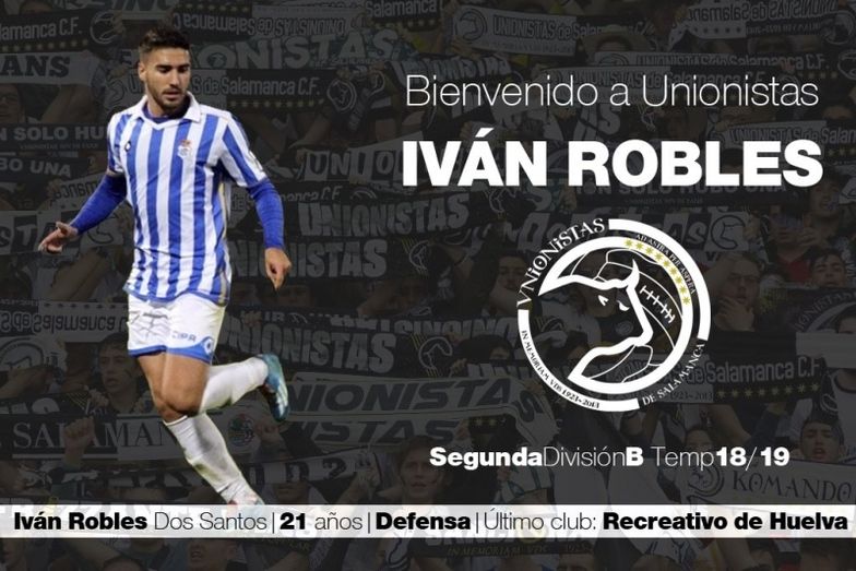 Iván Robles ficha por el Unionistas de Salamanca de Segunda B
