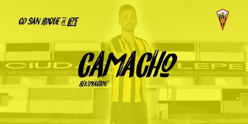 Camacho vestirá la camiseta del San Roque por cuarta campaña seguida