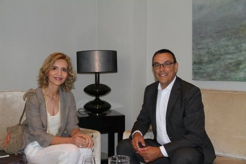 El presidente de la Diputación y la subdelegada del Gobierno mantienen un encuentro institucional