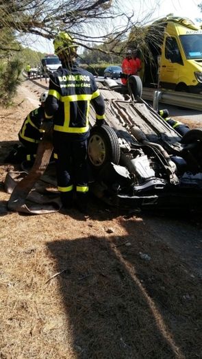 Fallece un onubense en un accidente de tráfico en la AP-4 a la altura de Jerez