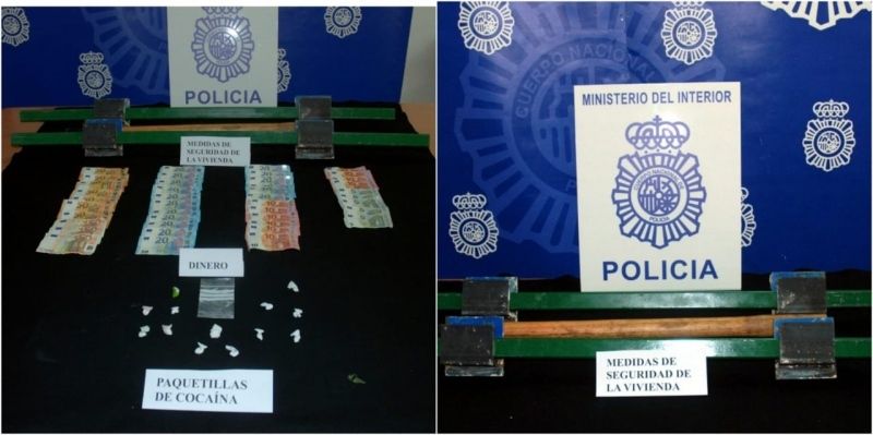 Desarticulan un punto de venta y consumo de droga en la Barriada de la Navidad
