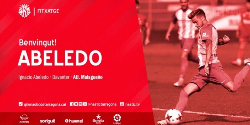 El Nástic ficha a Ignacio Abeledo por dos temporadas