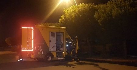 Declarado un incendio forestal en La Zarza que ha causado el desalojo durante unas horas de 50 personas