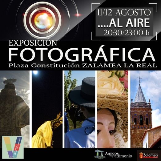 Una exposición de fotografía al aire libre muestra lo mejor de Zalamea