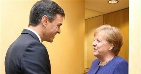 Merkel visitará este fin de semana a Pedro Sánchez en Doñana