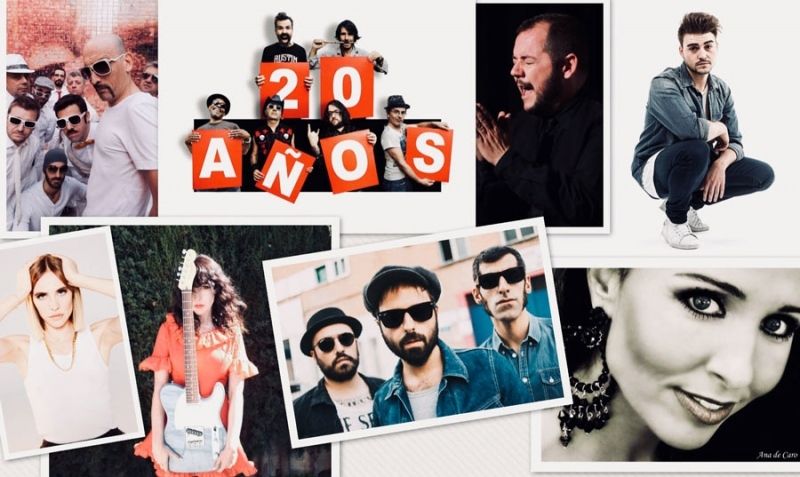 Jarabe de Palo, Sidecars, Anni B Sweet, Brisa Fenoy y Jeromo, en los conciertos de La Cinta