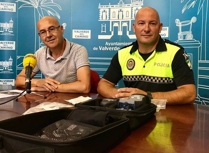El Ayuntamiento de Valverde del Camino dota a la Policía Local con un drogotest