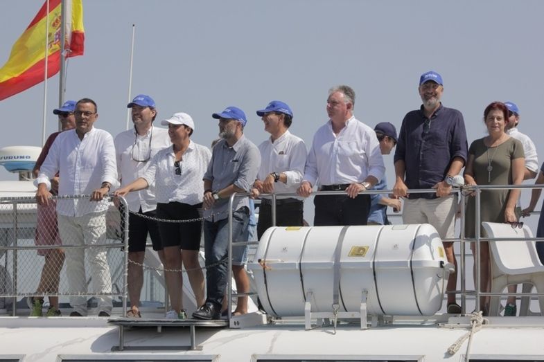 La Regata Huelva-La Gomera ya surca las aguas del Océano Atlántico