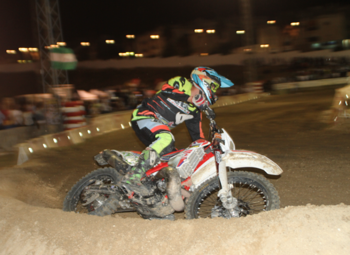 Podium para el onubense Álvaro Cruzado en el Andaluz de Enduro Indoor