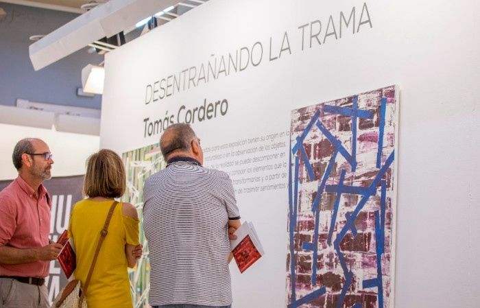 La Casa Colón acoge la exposición ‘Desentrañando la trama’, del artista Tomás Cordero