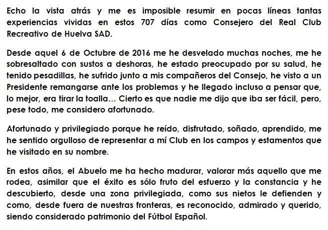 Roberto Sánchez: 'Desde aquel 6 de octubre me he desvelado muchas noches y he llegado a pensar incluso que lo mejor era tirar la toalla'