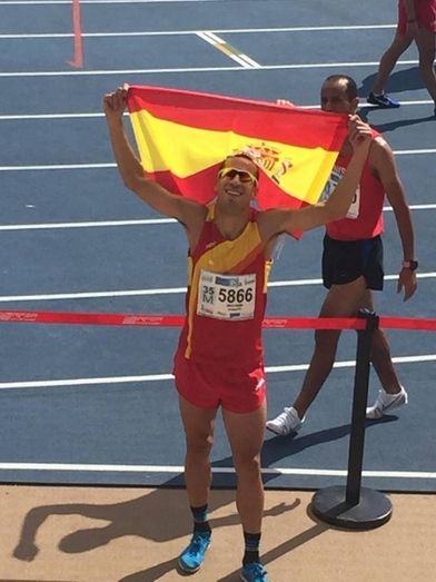 José Manuel Cortés, campeón del Mundo de Veteranos en la prueba de 1.500 metros
