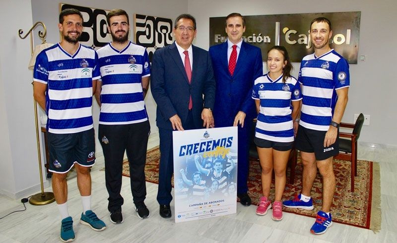 La Fundación Cajasol renueva su compromiso con el CB IES La Orden