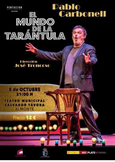 Pablo Carbonell ofrece este sábado en Almonte su espectáculo 'El mundo de la tarántula'