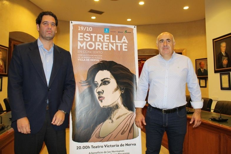 Estrella Morente se subirá a las tablas del Teatro Victoria de Nerva en un concierto benéfico