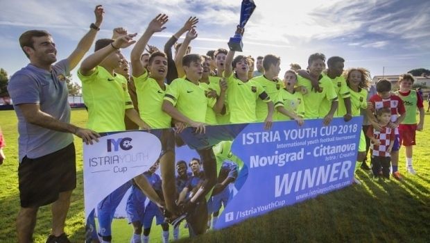 Fermín López conquista con el Barcelona la Copa Juvenil de Istria en Croacia