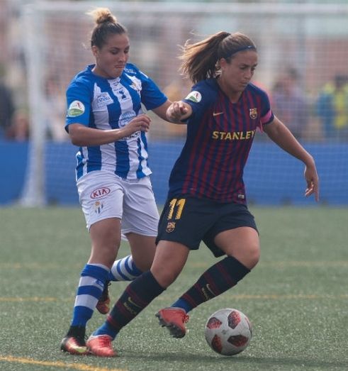 El Sporting Huelva le planta su habitual cara al Barça pero se marcha de vacío (1-3)