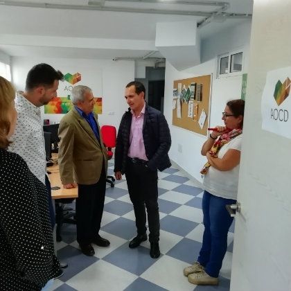 La Junta y la Asociación Olontense contra la Droga trabajan por la inserción laboral