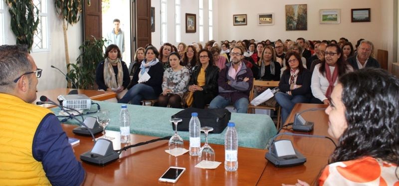 Más de un centenar de lectores participan en La Redondela en el V Encuentro Provincial de Clubes de Lectura de Diputación