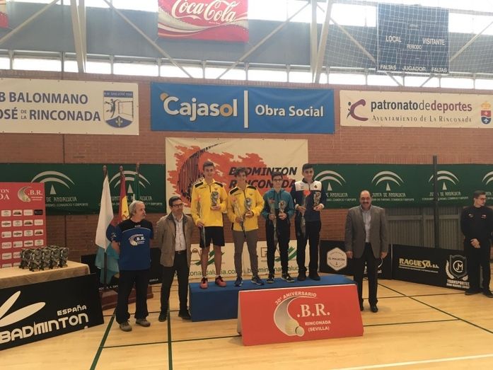Un oro y dos bronces para la cantera del IES La Orden en el Máster Jóvenes