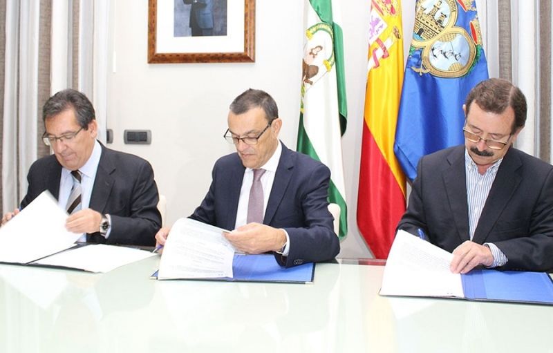 Diputación y Fundación Cajasol muestran su apoyo al Encuentro de Hermandades Rocieras