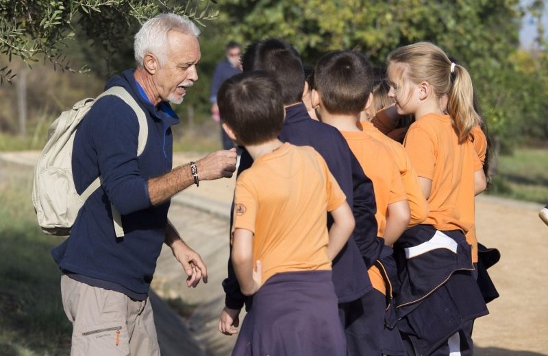 Alumnos de los Salesianos y el Montessori conocen la flora y fauna del Parque Moret