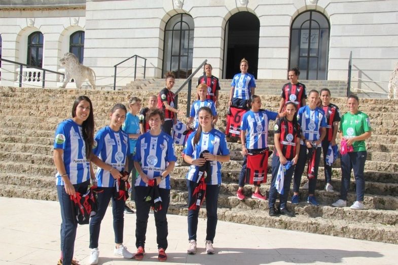 El Sporting Huelva promociona el Parque Nacional de Doñana como Patrimonio de la Humanidad