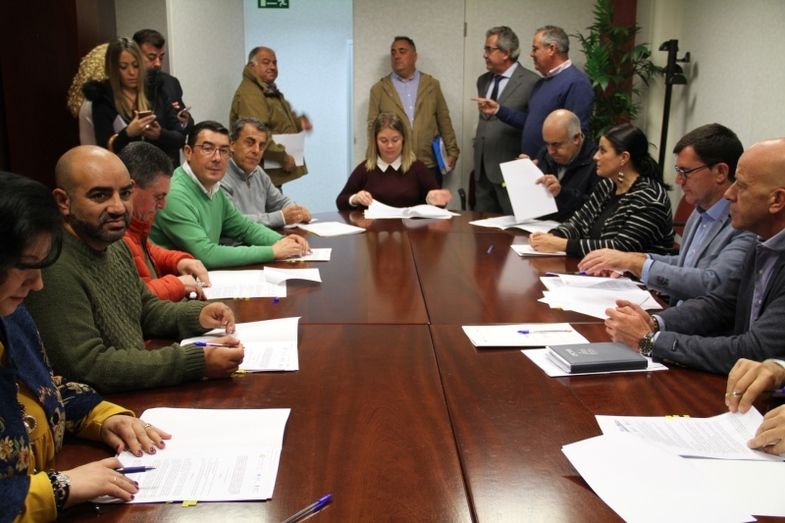 25 ayuntamientos de la provincia firman los convenios de inspección con el Servicio de Gestión Tributaria