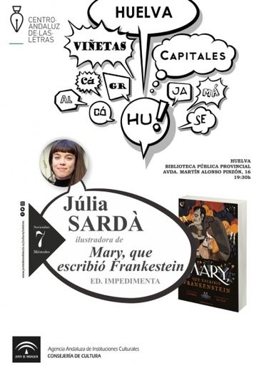 El Centro Andaluz de las Letras presenta el nuevo libro de la ilustradora Júlia Sardà en el ciclo 'Viñetas Capitales'