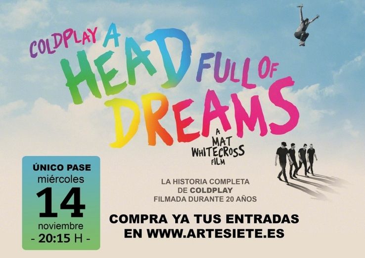 Regalamos una entrada doble para ver en Artesiete Holea el documental con el que Coldplay celebra sus 20 años de historia