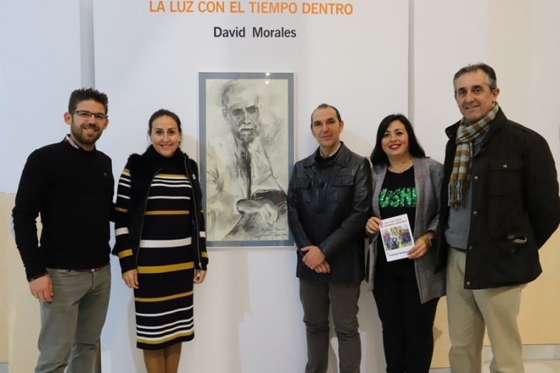 El artista David Morales homenajea a Juan Ramón con la exposición 'La Luz con el Tiempo Dentro'