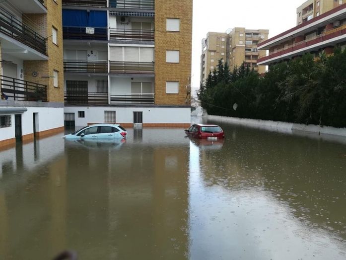 La lluvia provoca más medio centenar de incidencias en la provincia